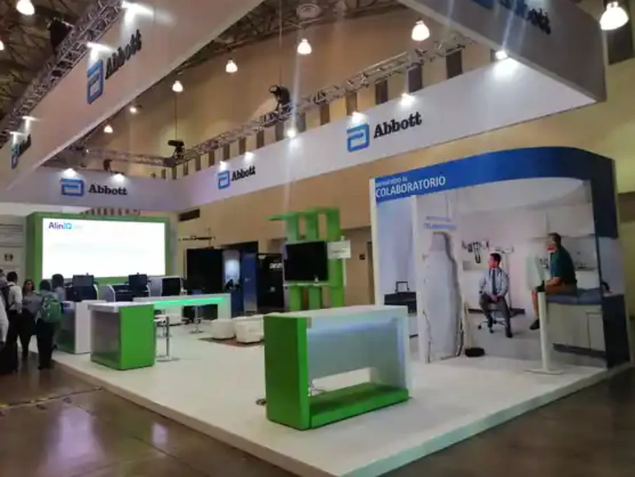 Stand y espacio de exposición Abbott